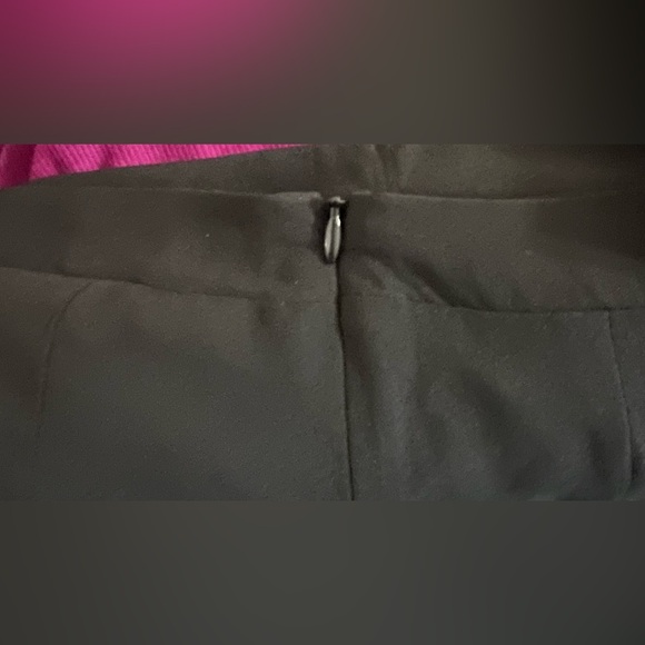 Michael Costello x REVOLVE Irina Pant Wide Leg High Waist Black Chiffon Lined XS - Picture 7 of 13